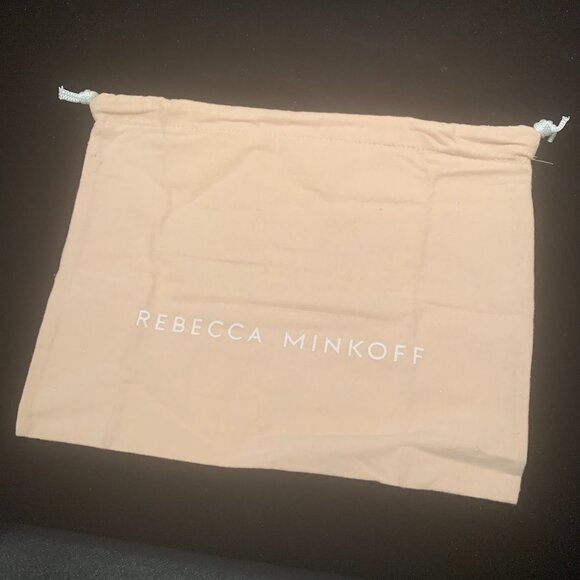 Rebecca Minkoff Black Leo Clutch with Gold Chain Strap - Picture 3 of 4